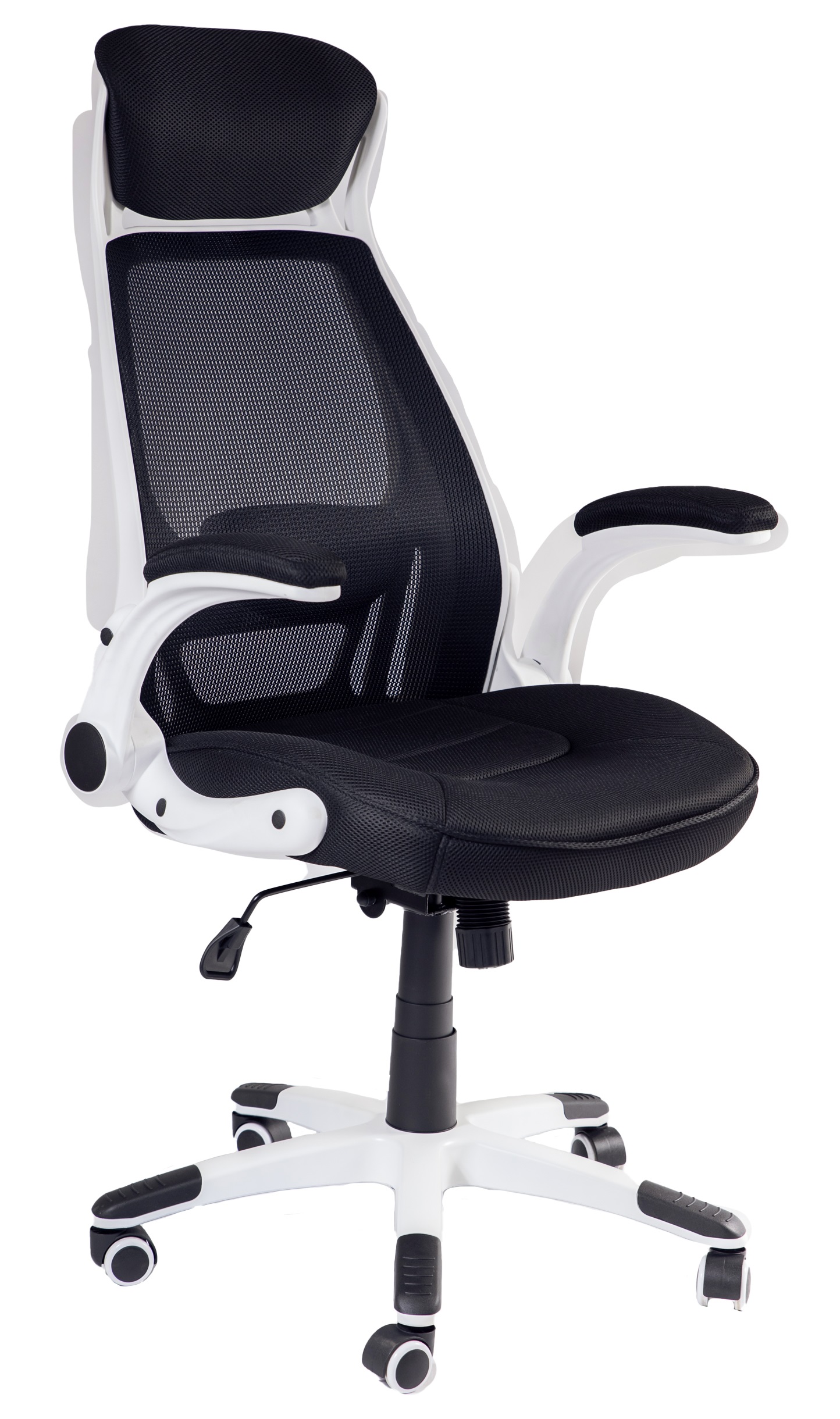 Крісло офісне Ксенон Tehforward Anyfix чорно-біле